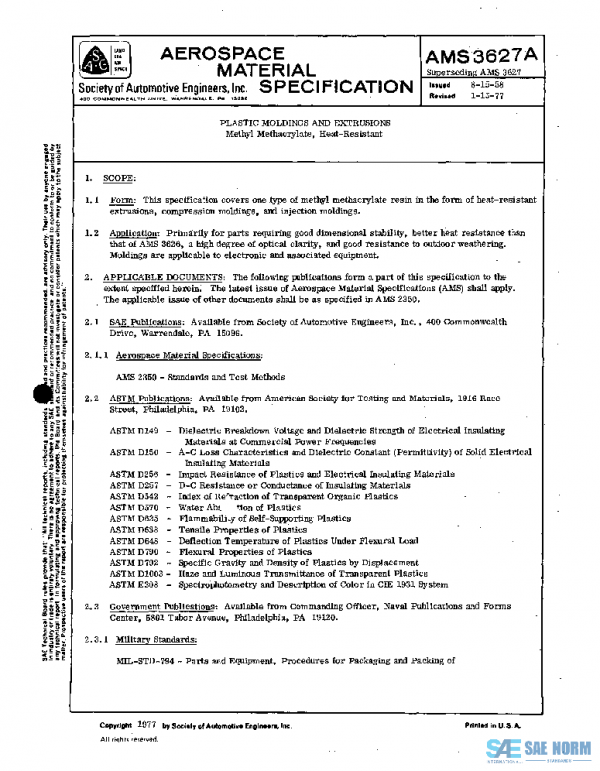 SAE AMS3627A PDF