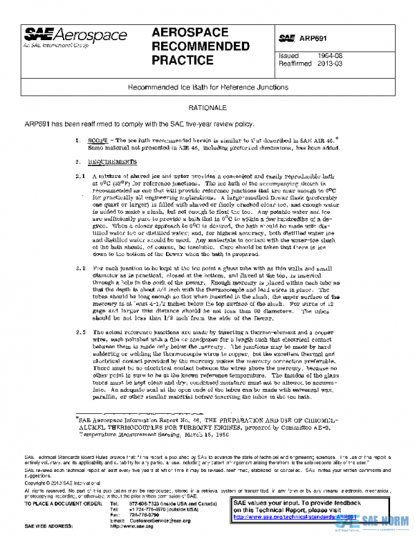 SAE ARP691 PDF