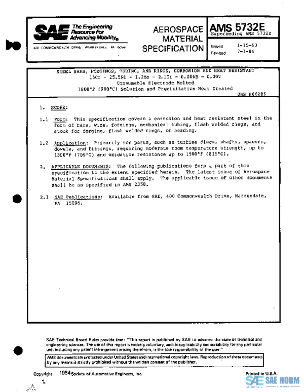 SAE AMS5732E PDF