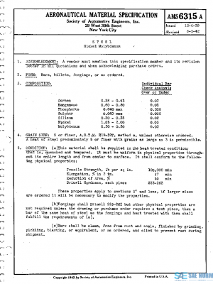 SAE AMS6315A PDF
