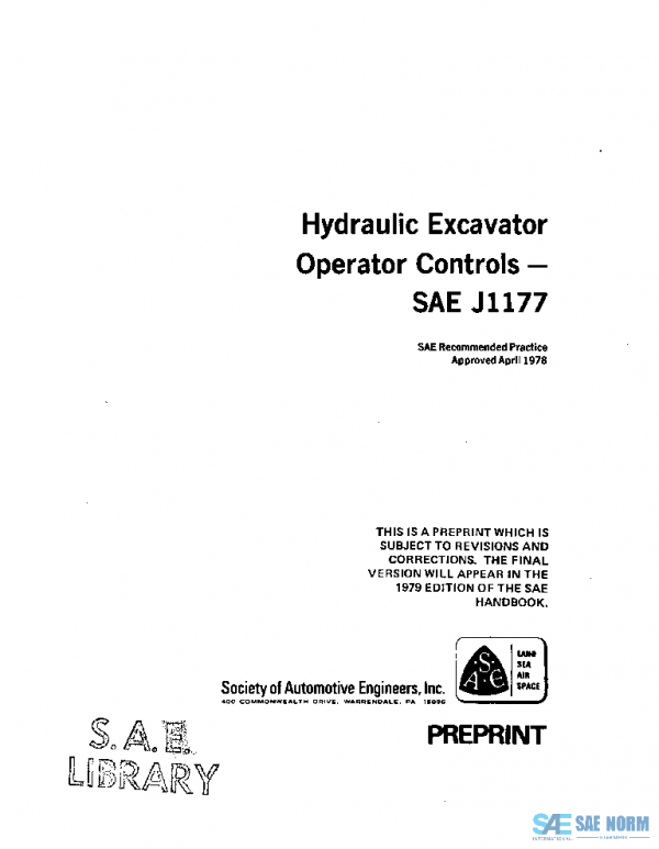 SAE J1177_197804 PDF SAE J1177_197804 PDF