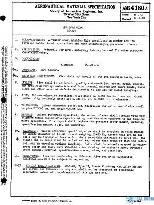 SAE AMS4180A PDF SAE AMS4180A PDF