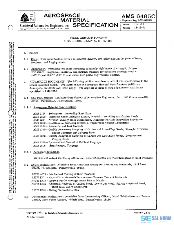 SAE AMS6485C PDF
