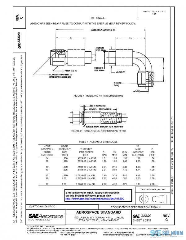 SAE AS629C PDF