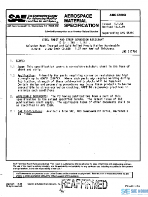 SAE AMS5529D PDF