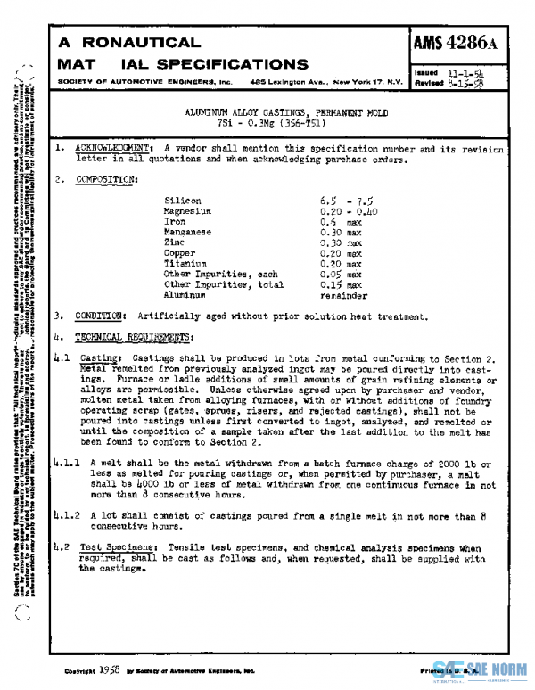 SAE AMS4286A PDF SAE AMS4286A PDF