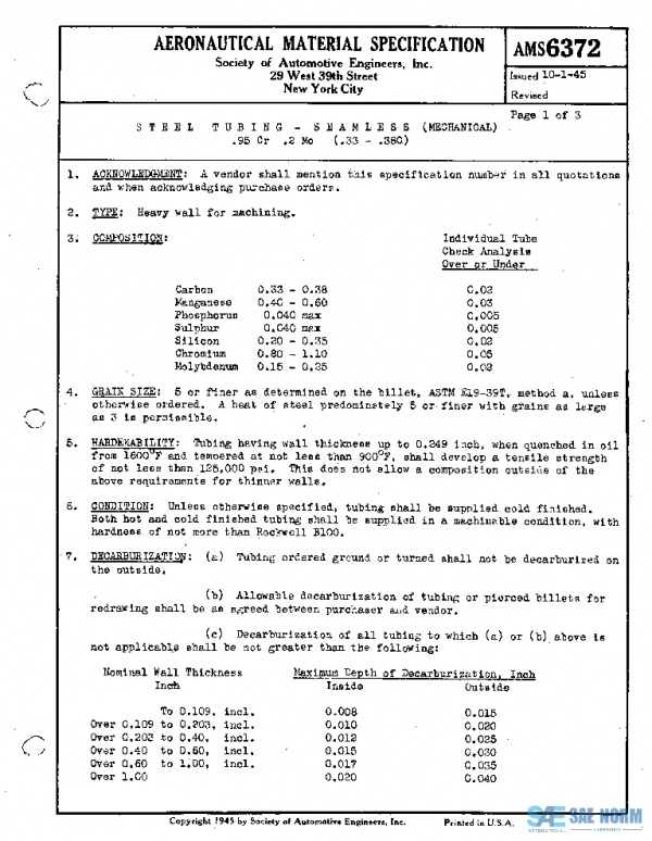 SAE AMS6372 PDF SAE AMS6372 PDF