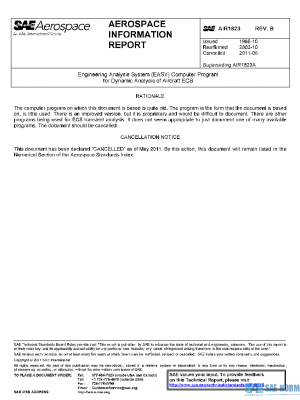 SAE AIR1823B PDF
