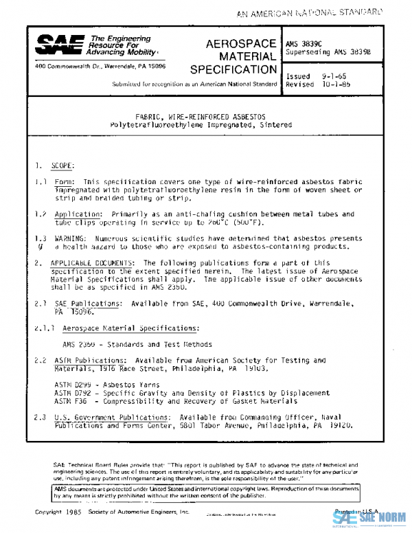 SAE AMS3839C PDF SAE AMS3839C PDF