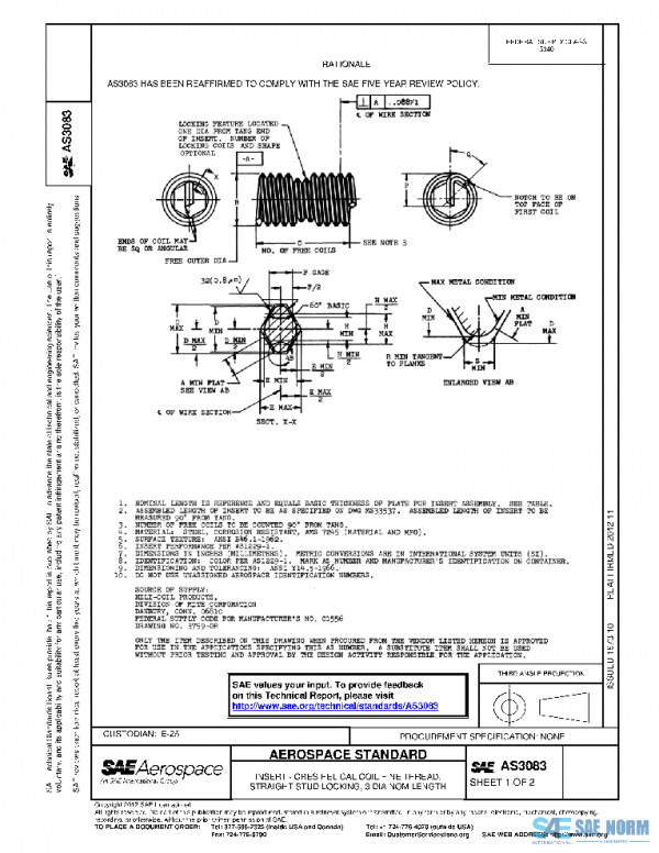 SAE AS3083 PDF SAE AS3083 PDF