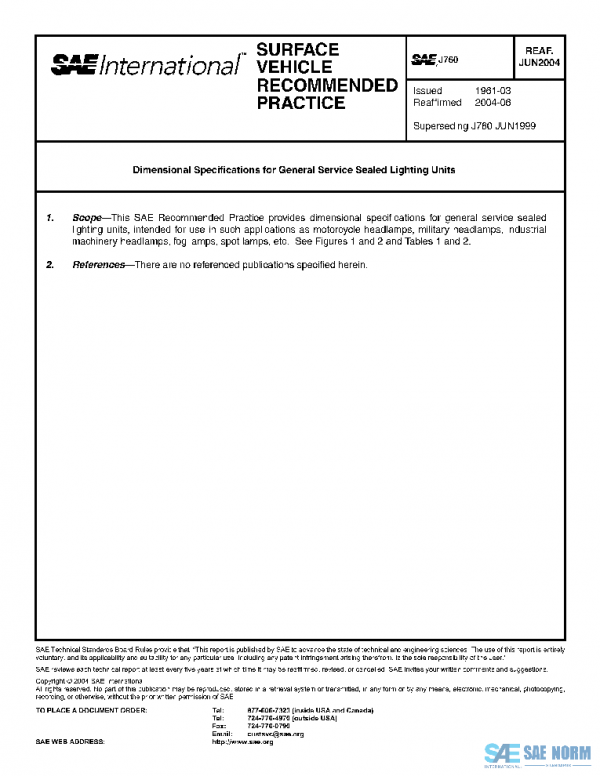 SAE J760_200406 PDF SAE J760_200406 PDF