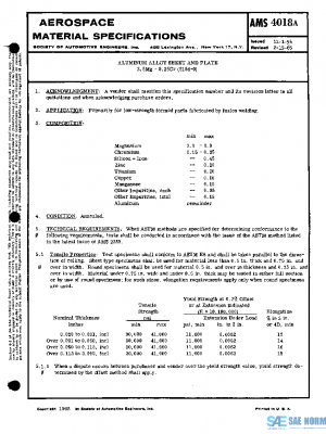 SAE AMS4018A PDF