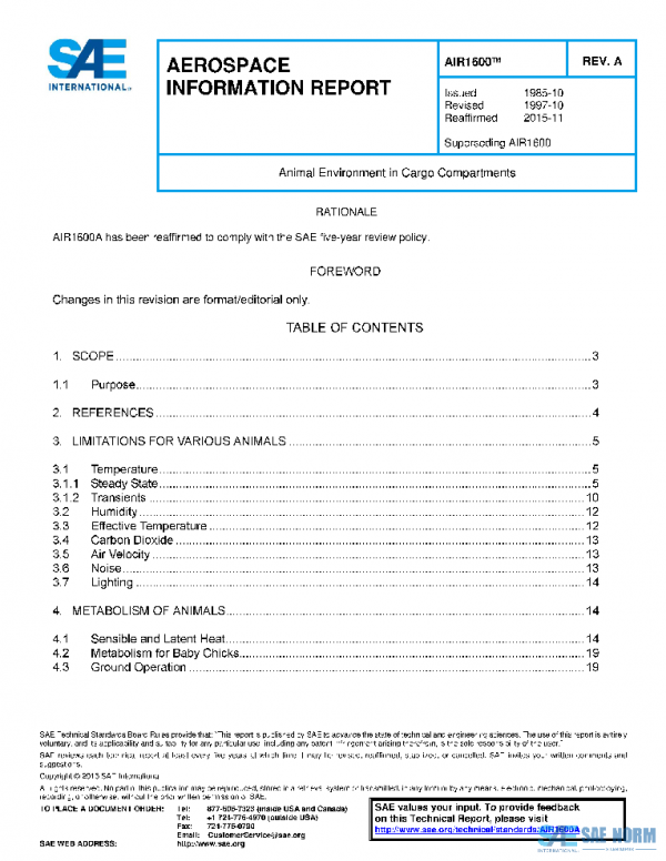 SAE AIR1600A PDF