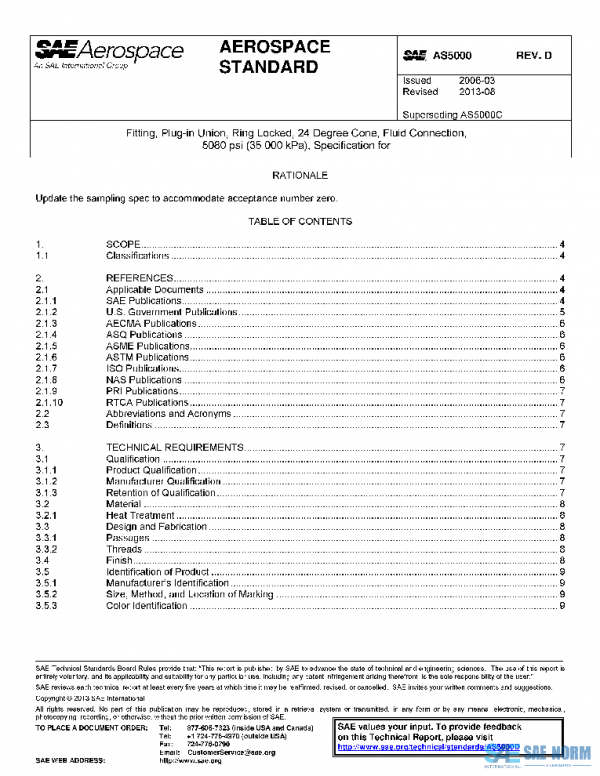 SAE AS5000D PDF