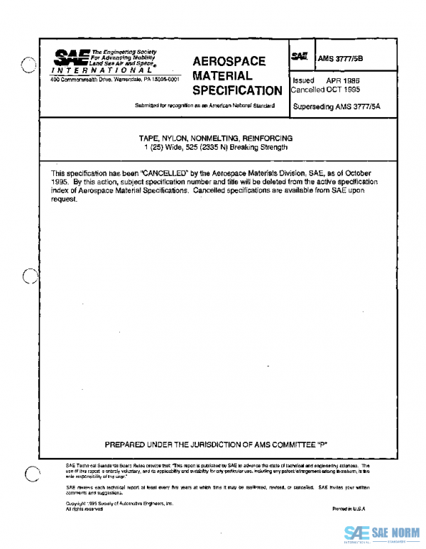 SAE AMS3777/5B PDF