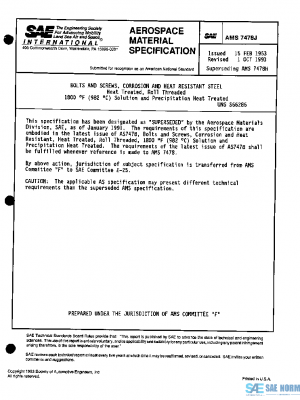 SAE AMS7478J PDF