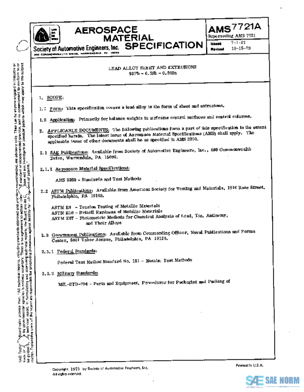 SAE AMS7721A PDF
