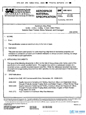 SAE AMS4201C PDF