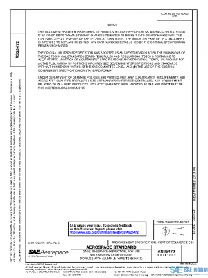 SAE AS25472 PDF