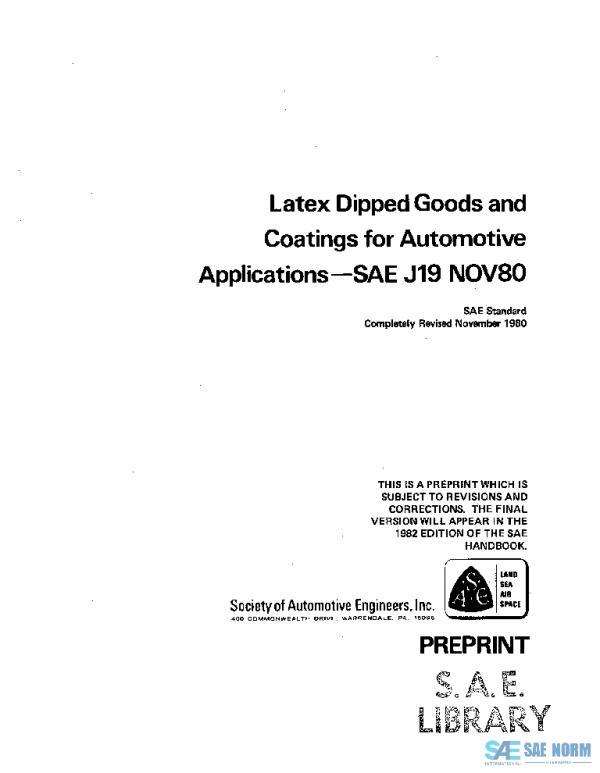 SAE J19_198011 PDF SAE J19_198011 PDF