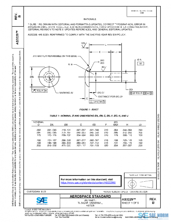 SAE AS3229B PDF SAE AS3229B PDF