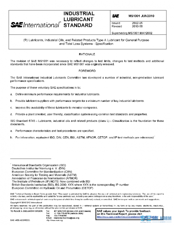 SAE MS1001_201006 PDF