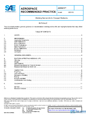 SAE ARP6073 PDF