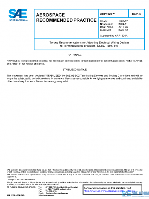 SAE ARP1928B PDF