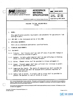 SAE MAM2601B PDF