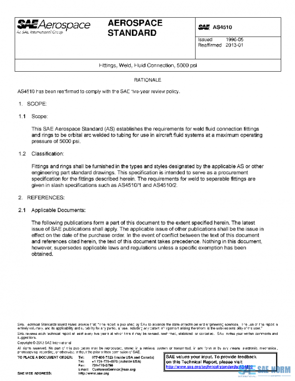 SAE AS4510 PDF SAE AS4510 PDF
