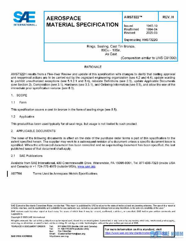 SAE AMS7322H PDF