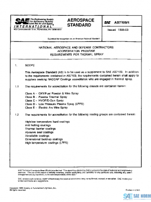 SAE AS7109/1 PDF