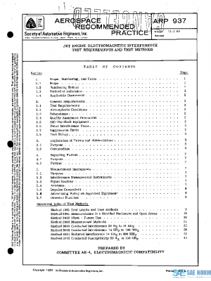 SAE ARP937 PDF