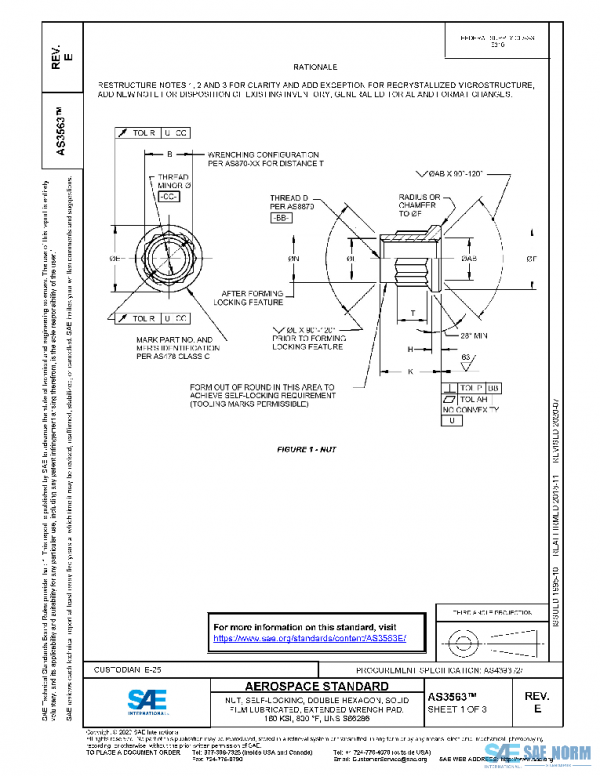SAE AS3563E PDF