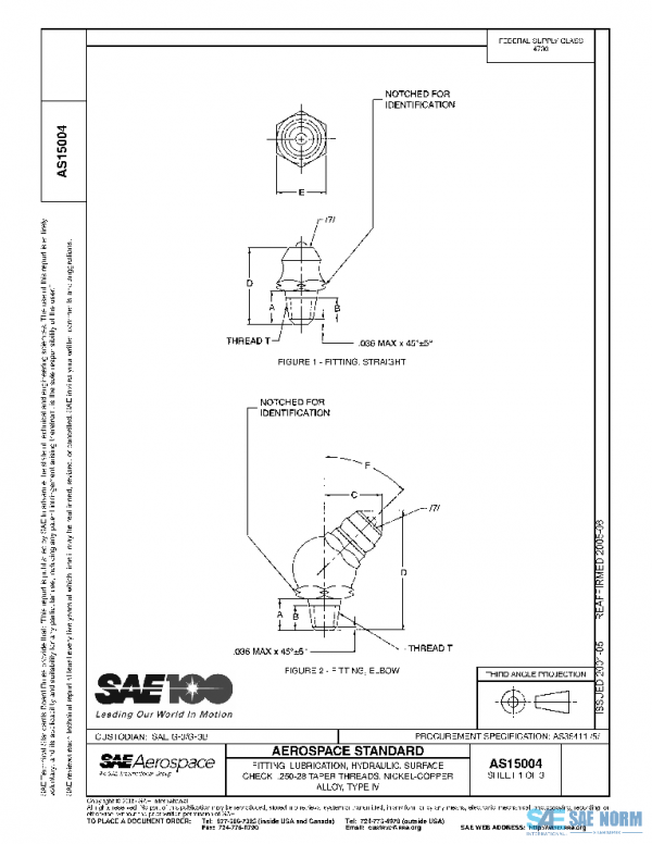 SAE AS15004 PDF