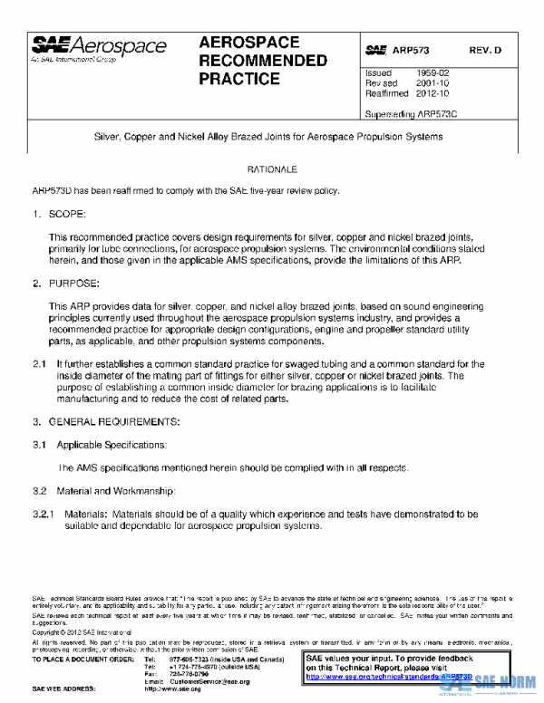 SAE ARP573D PDF