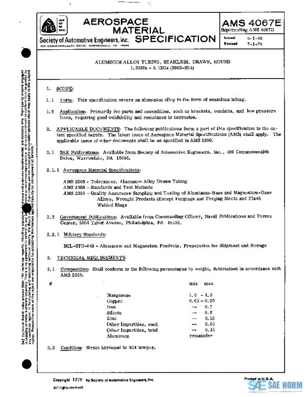 SAE AMS4067E PDF