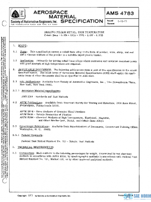 SAE AMS4783 PDF