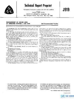 SAE J919_196605 PDF