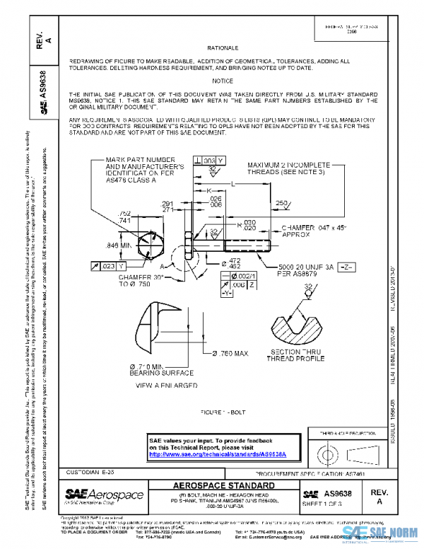 SAE AS9638A PDF
