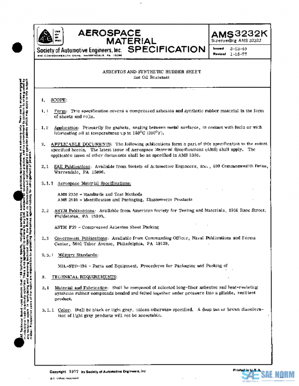 SAE AMS3232K PDF