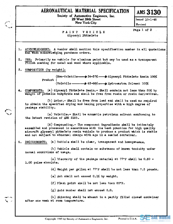 SAE AMS3130 PDF SAE AMS3130 PDF