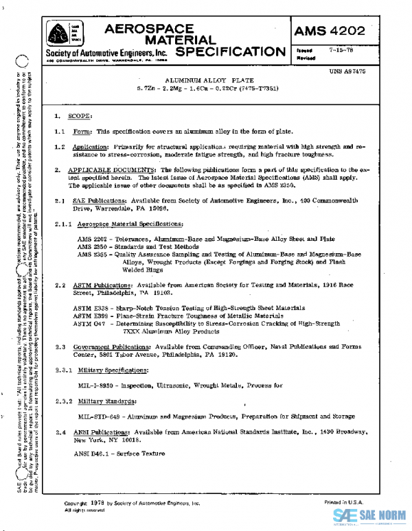 SAE AMS4202 PDF