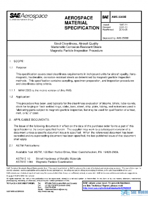 SAE AMS2303E PDF