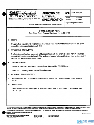 SAE AMS2431/1B PDF