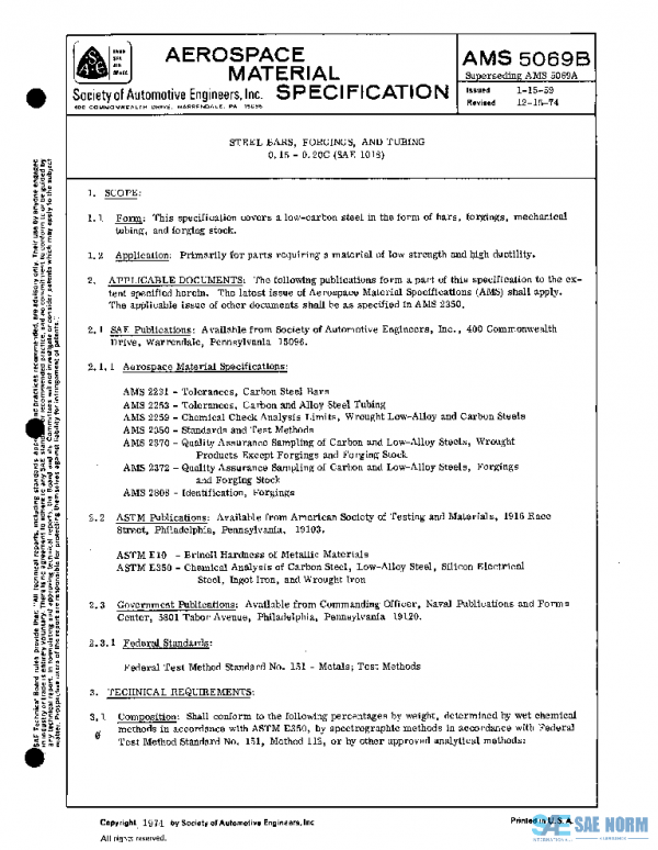SAE AMS5069B PDF
