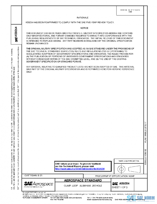 SAE AS9354 PDF