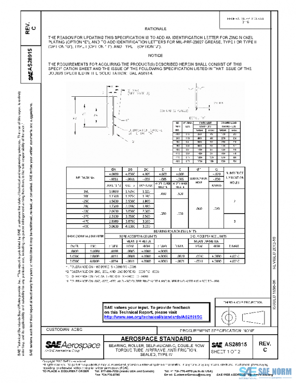 SAE AS28915C PDF SAE AS28915C PDF
