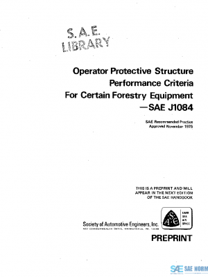 SAE J1084_197511 PDF