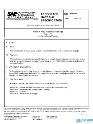 SAE AMS4962 PDF